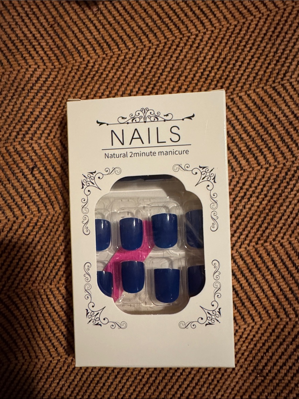 Bmue Press-On Nails Short Square